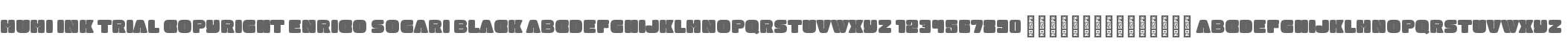 MUMI Ink TRIAL Copyright Enrico Sogari Black