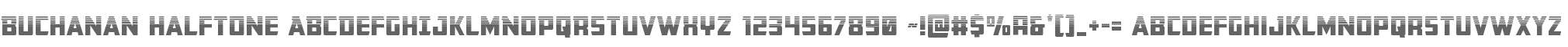 Buchanan Halftone