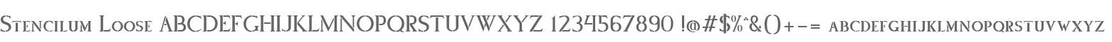 Stencilum Loose