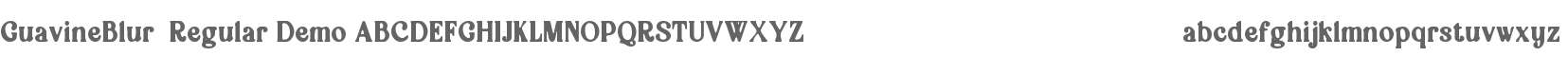 Guavine Blur Demo