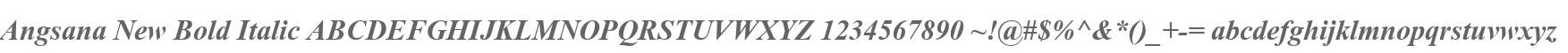 Angsana New Bold Italic V2