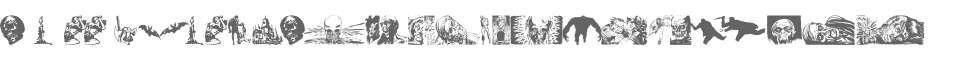 Horror Dingbats Eerie Edition