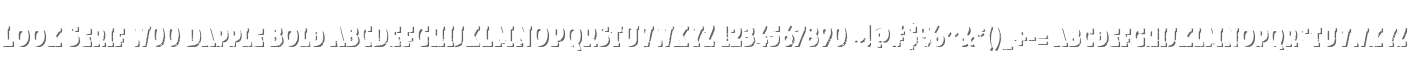 Look Serif W00 Dapple Bold