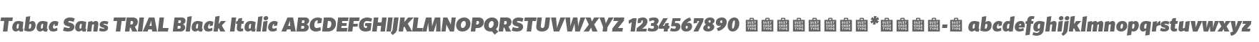 Tabac Sans TRIAL Black