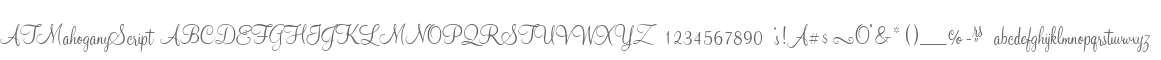 ATMahoganyScript