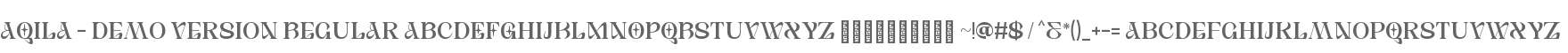Aqila - Demo Version