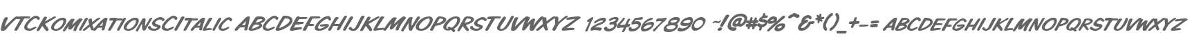VTCKomixationSCItalic