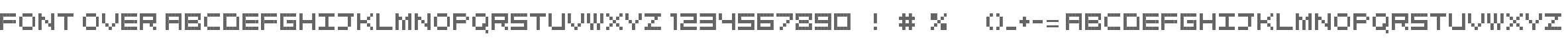 Font Over