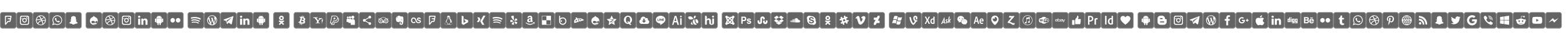 Icons Social Media 7