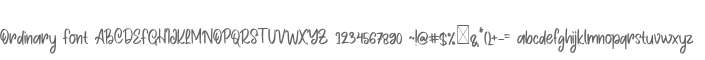 Ordinary Font