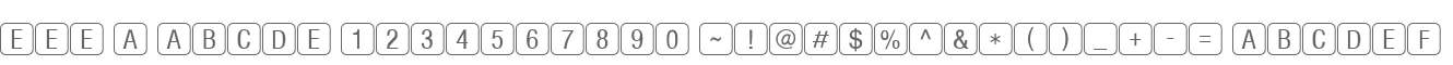 RRKeyLetters Normal