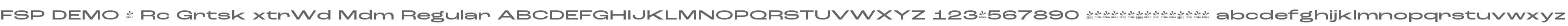 FSP DEMO - Rc Grtsk xtrWd Mdm