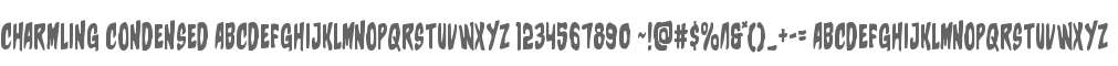 Charmling Condensed