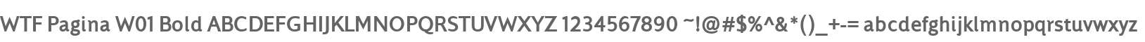 WTF Pagina W01 Bold