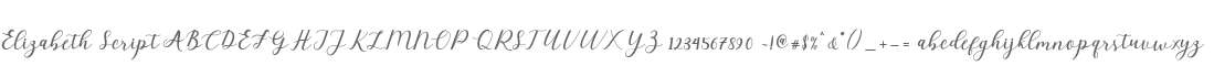 Elizabeth Script