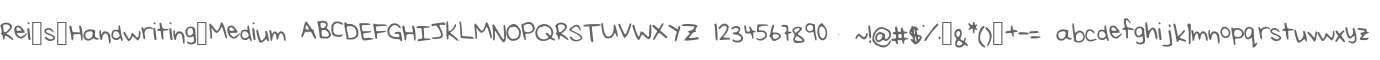 Rei_s_Handwriting_Medium