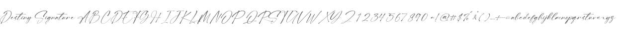 Destiny Signature
