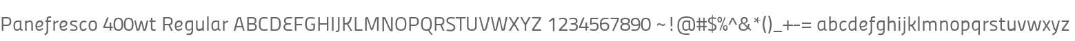 Panefresco 400wt