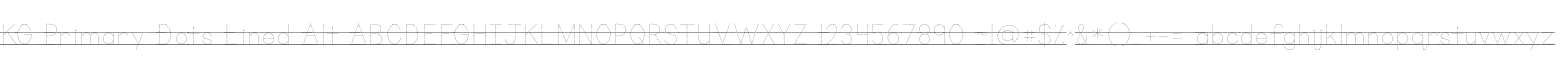 KG Primary Dots Lined Alt