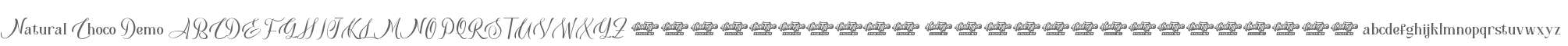 Natural Choco Demo