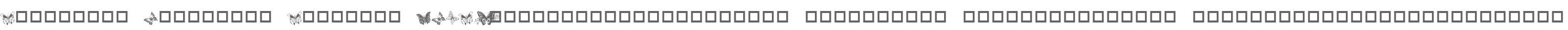 Destiny's Butterfly Dingbats