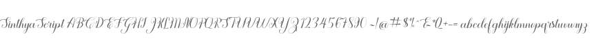 Sinthya Script