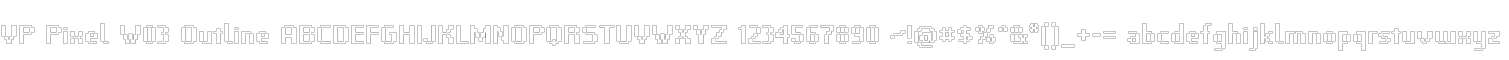 VP Pixel W03 Outline