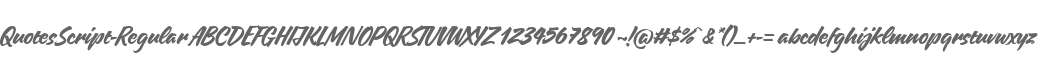 QuotesScript-Regular