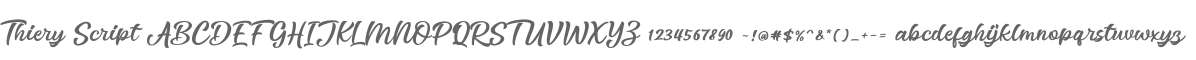 Thiery Script