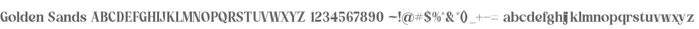 Golden Sands