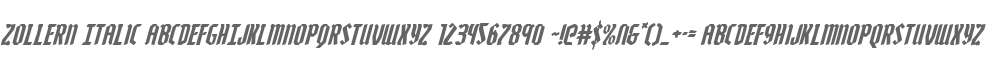 Zollern Italic