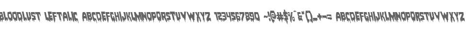Bloodlust Leftalic