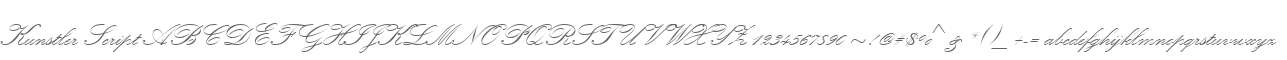 Kunstler Script