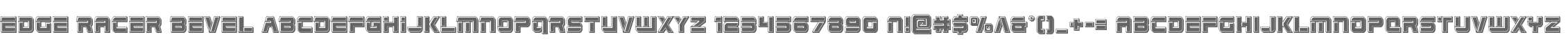 Edge Racer Bevel