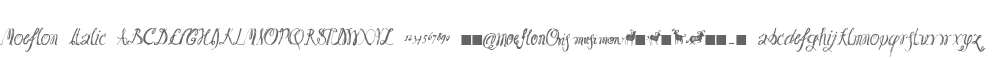 Moeflon Italic