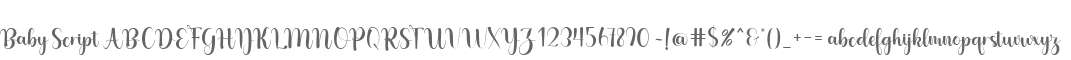 Baby Script