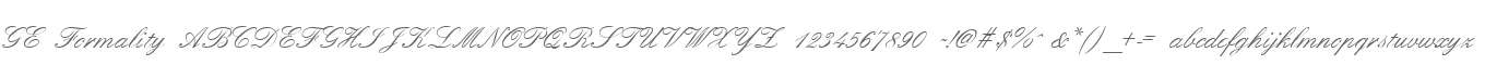 GE Formality