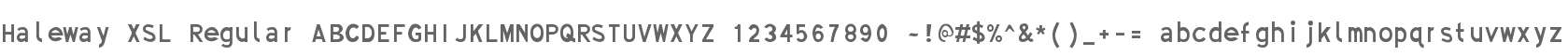 Haleway XSL