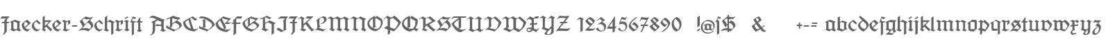 Jaecker-Schrift