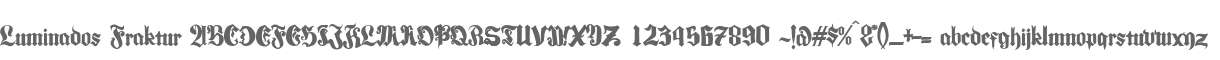 Luminados Fraktur