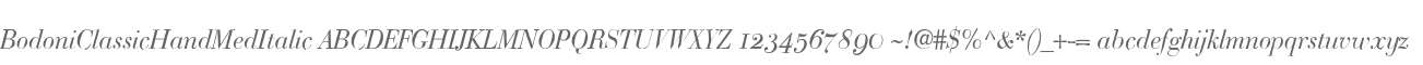 BodoniClassicHandMedItalic