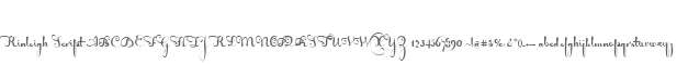 Kinleigh Script