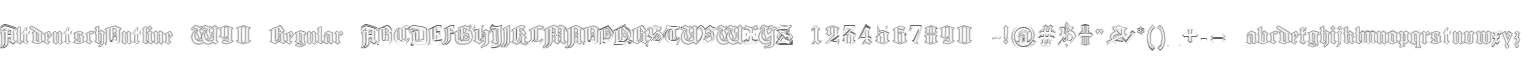 AltdeutschOutline W90 Regular