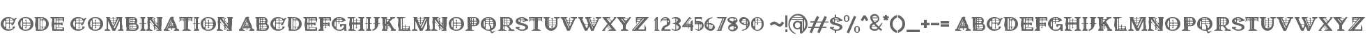 code combination