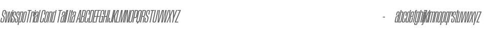 SwisspoTrial Condensed Tall
