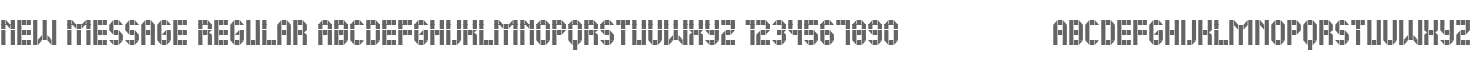 New Message Regular