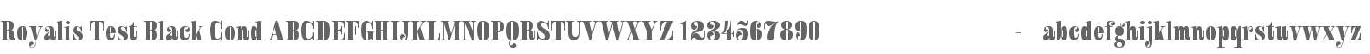 Royalis Test Black Cond