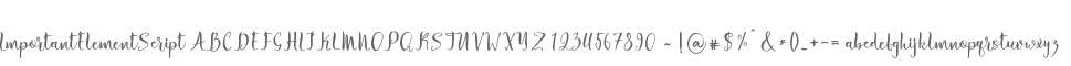 Important Element Script