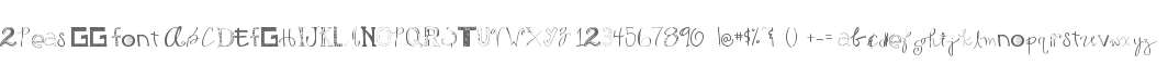 2Peas GG Font