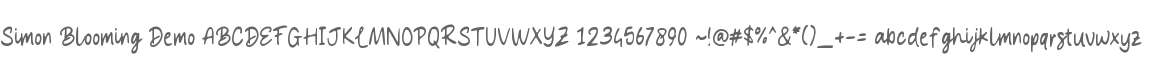 Simon Blooming Demo